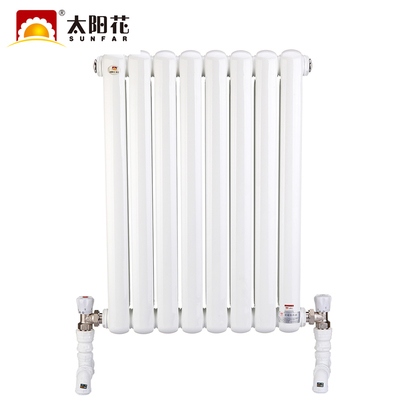 超宽片头一体成型 太阳花50*80低碳钢暖气片，定制家居暖通新体验